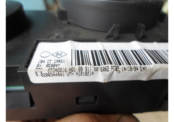Блок управління пічкою Renault Scenic II, Megane II, 8200344841